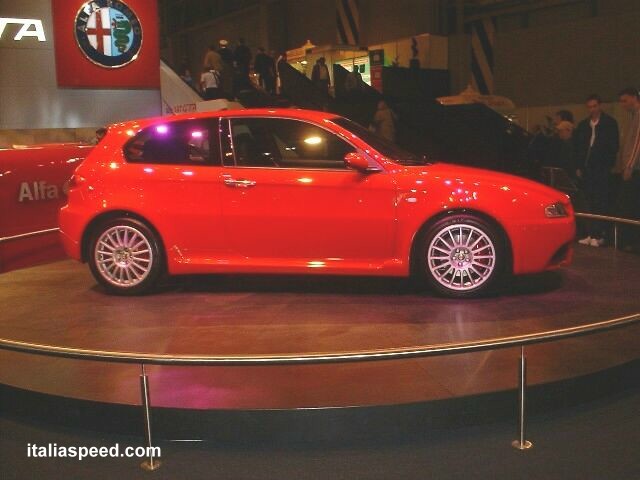 Alfa Romeo 147 GTA at the British International Motor Show