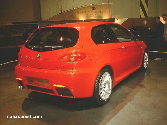 Alfa Romeo 147 GTA at the British International Motor Show