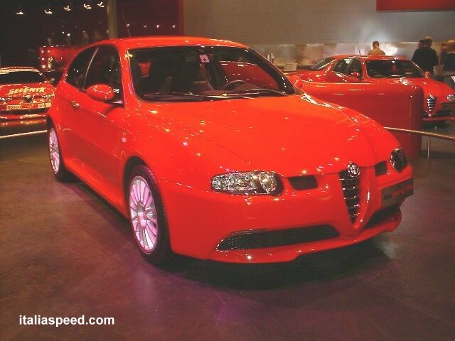 Alfa Romeo 147 GTA at the British International Motor Show