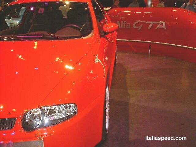 Alfa Romeo 147 GTA at the British International Motor Show