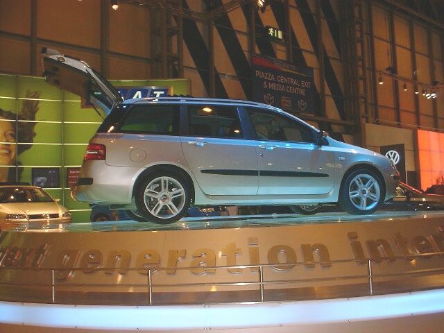 the Fiat Stilo SW made its UK debut at the Birmingham International Motor Show