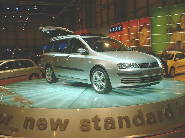 the Fiat Stilo SW made its UK debut at the Birmingham International Motor Show