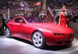 Italdesign Alfa Romeo based Brera at the Geneva Motor Show