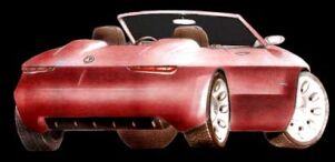 click here to view more artists impressions of the Alfa Romeo Spider replacement