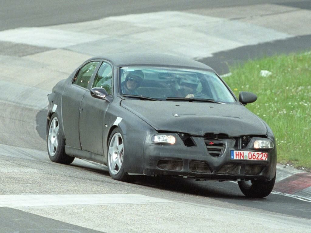Alfa Romeo 158 prototype undergoing trials at the Nurburgring