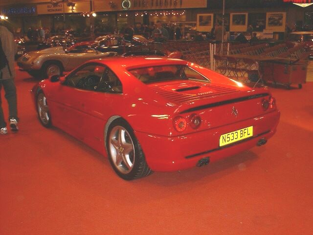 Ferrari F355 at the 2003 Autosport International Motorsports Show at the Birmingham NEC