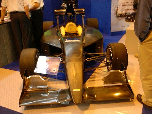 Dallara F3 racer at the 2003 Autosport International Motorsports Show at the Birmingham NEC