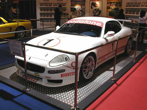 Maserati Trofeo GT at the 2003 Autosport International Motorsports Show at the Birmingham NEC