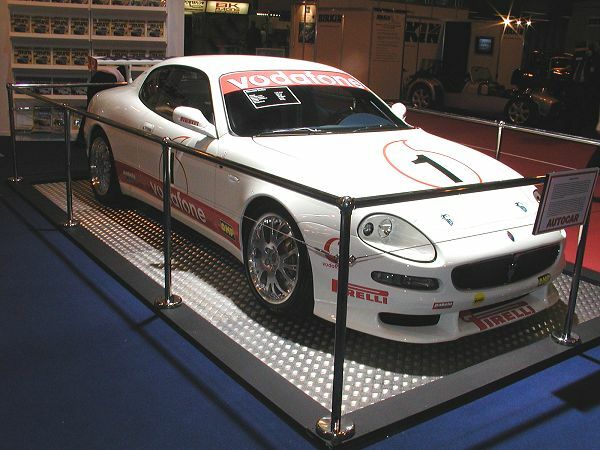 Maserati Trofeo GT at the 2003 Autosport International Motorsports Show at the Birmingham NEC