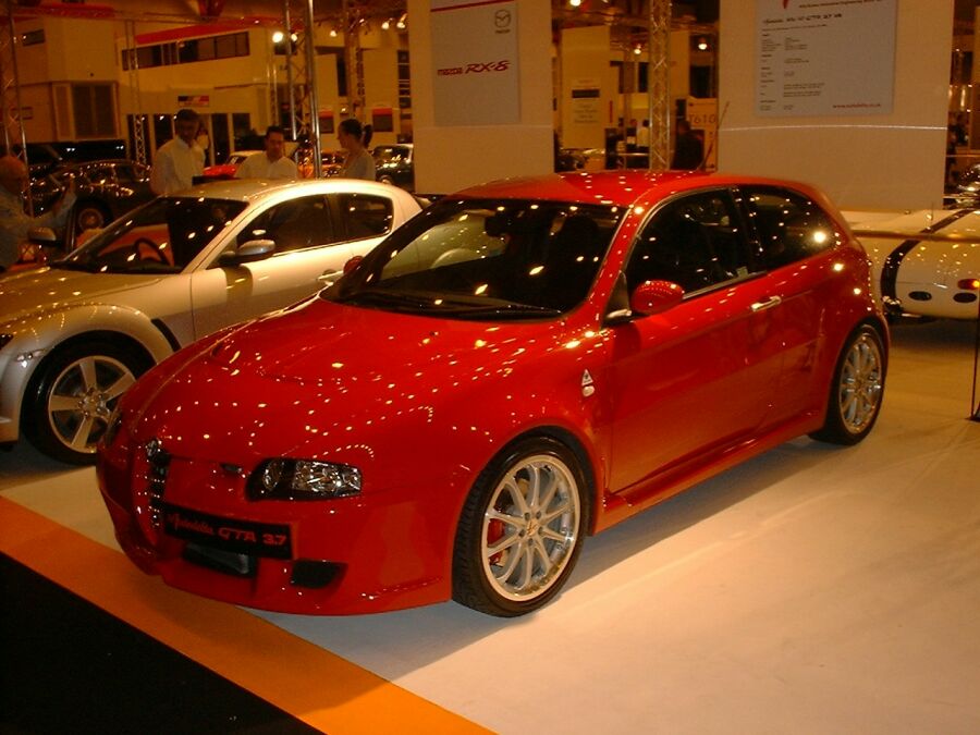 Autodelta Alfa Romeo 147GTA at the MPH03 Motor Show, London