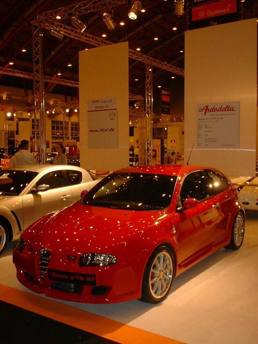 Autodelta Alfa Romeo 147GTA at the MPH03 Motor Show, London