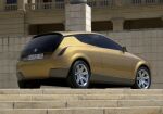 click here to view this image of the Lancia Granturismo Stilnovo at the Olympic Stadium