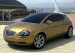 click here to view this image of the Lancia Granturismo Stilnovo at the Olympic Stadium