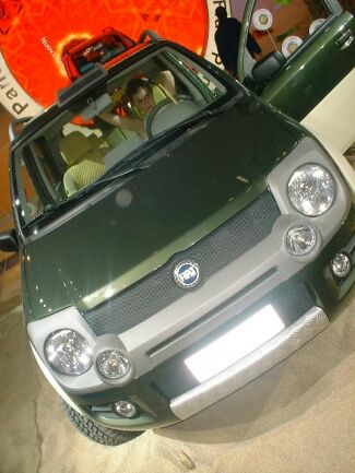 Fiat Panda SUV at the Bologna Motor Show