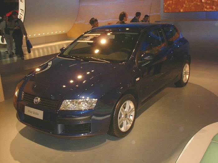 Fiat Stilo at the Bologna Motor Show