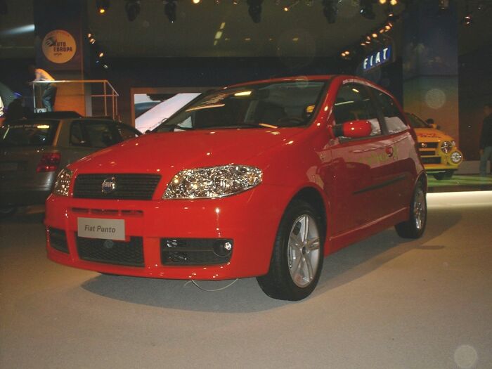 Fiat Punto at the Bologna Motor Show