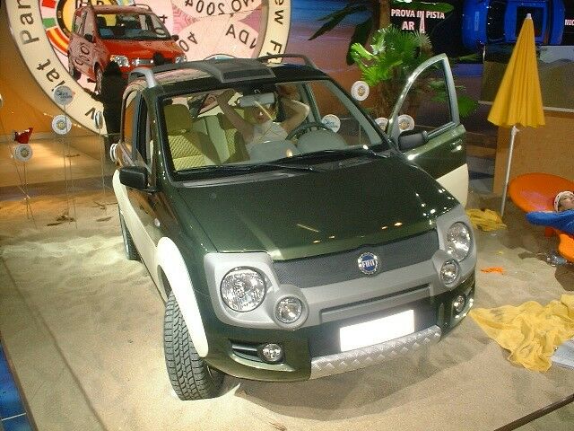 Fiat Panda SUV at the Bologna Motor Show