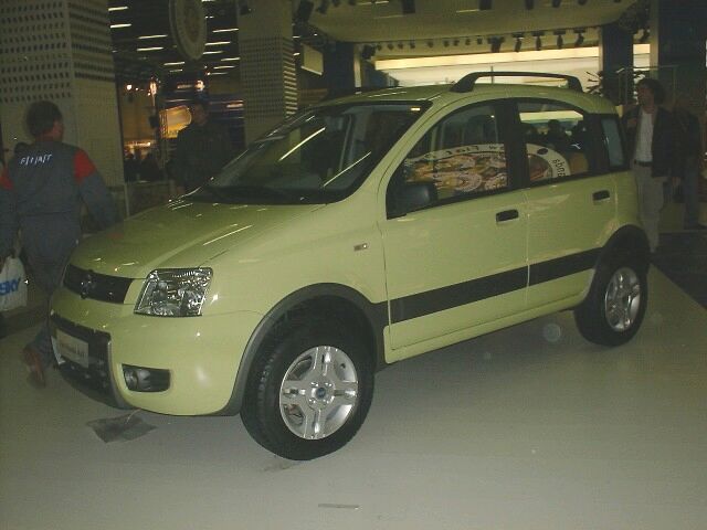 Fiat Panda 4x4 at the Bologna Motor Show