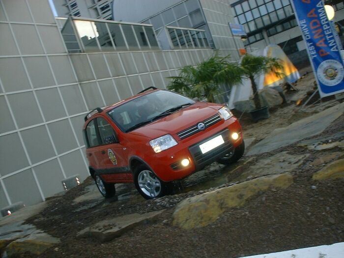 Fiat Panda 4x4 at the 2003 Bologna Motor Show