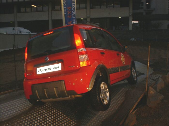 Fiat Panda 4x4 at the 2003 Bologna Motor Show