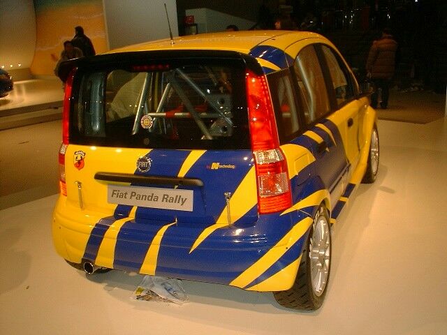 Fiat Panda Abarth Rally at the 2003 Bologna Motor Show