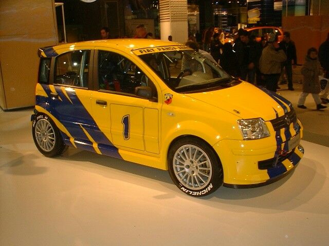 Fiat Panda Abarth Rally at the 2003 Bologna Motor Show