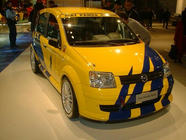 Fiat Panda Abarth Rally at the 2003 Bologna Motor Show