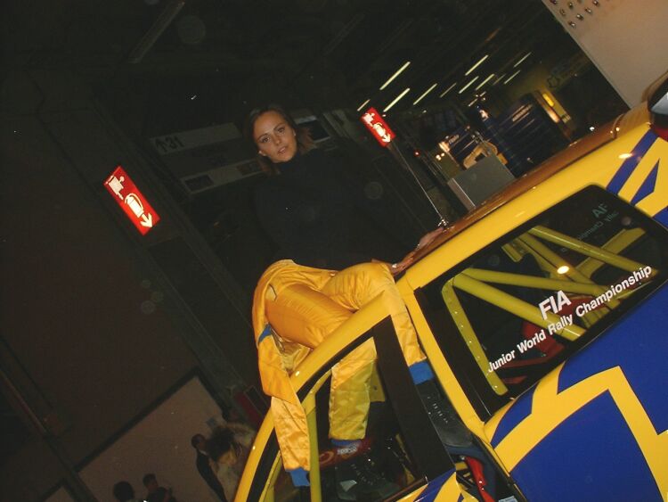 Fiat Punto Abarth Rally at the 2003 Bologna Motor Show