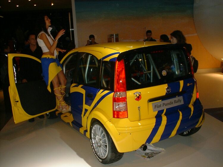 Fiat Panda Abarth Rally at the 2003 Bologna Motor Show