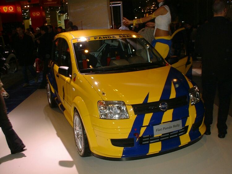 Fiat Panda Abarth Rally at the 2003 Bologna Motor Show