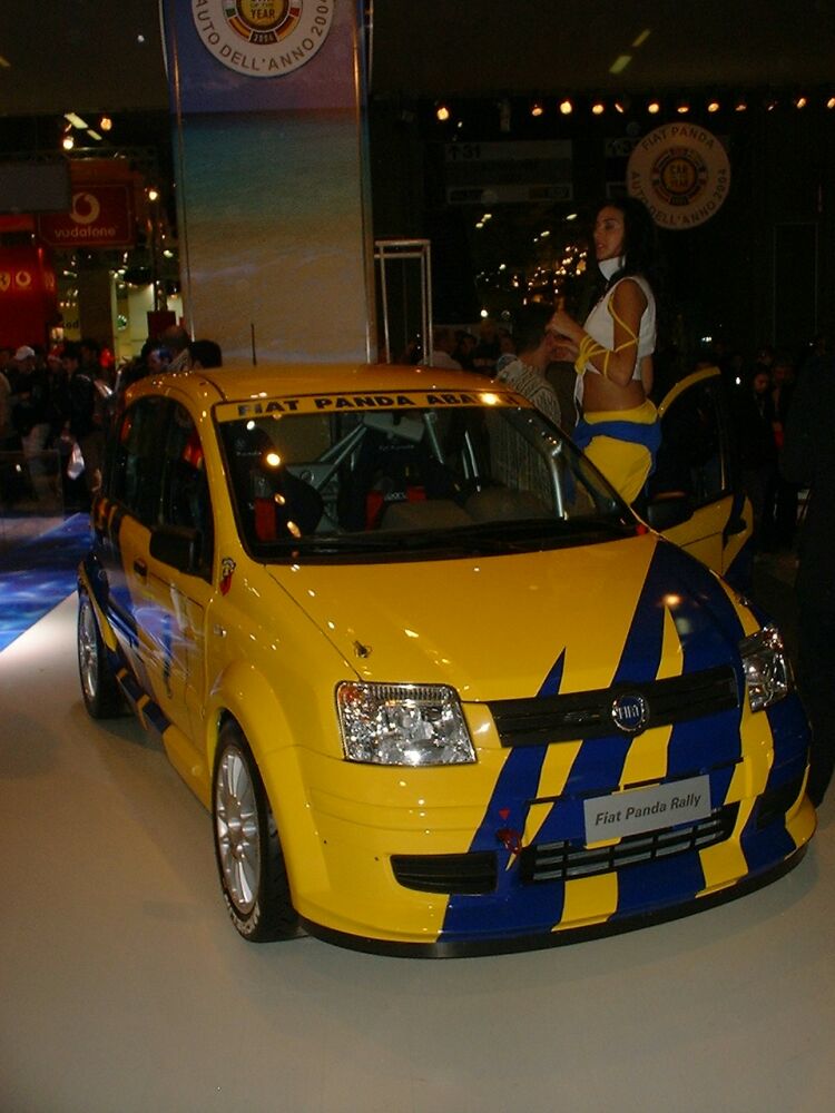 Fiat Panda Abarth Rally at the 2003 Bologna Motor Show