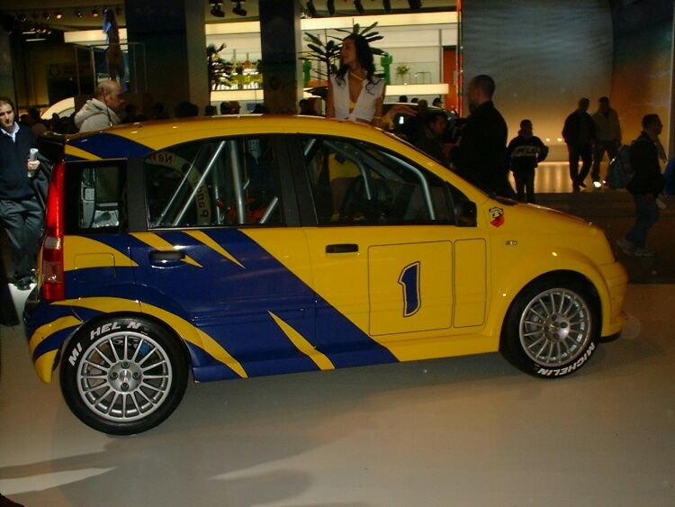 Fiat Panda Abarth Rally at the 2003 Bologna Motor Show