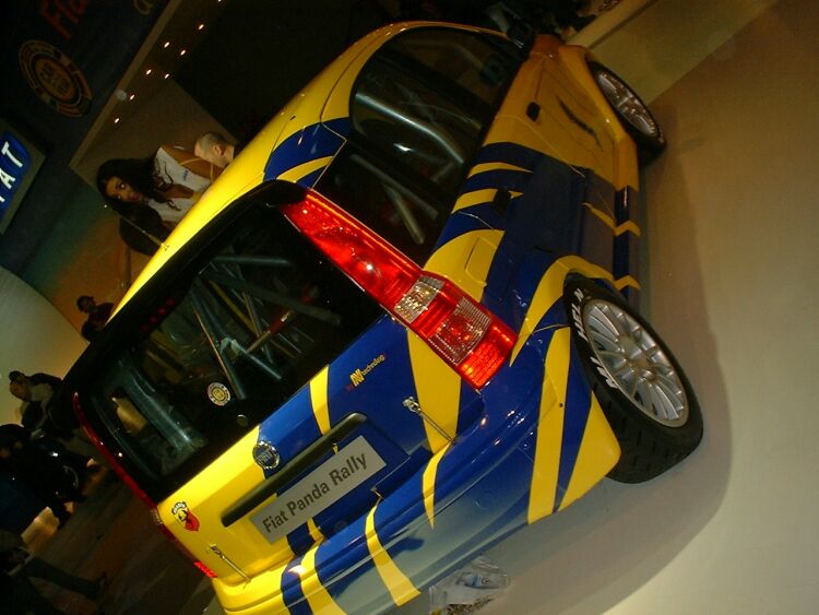 Fiat Panda Abarth Rally at the 2003 Bologna Motor Show