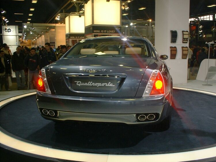 Maserati Quattroporte at the 2003 Bologna Motor Show