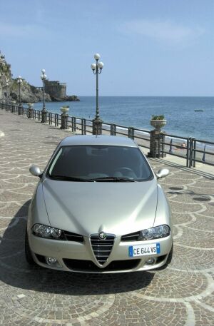 The facelifted Alfa Romeo 156 will be at Frankfurt