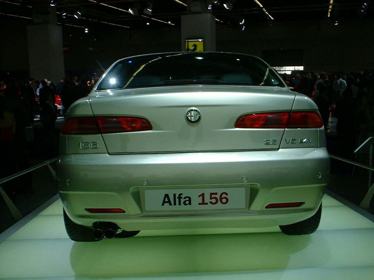 Facelifted Alfa Romeo 156 at the 2003 Frankfurt Motor Show