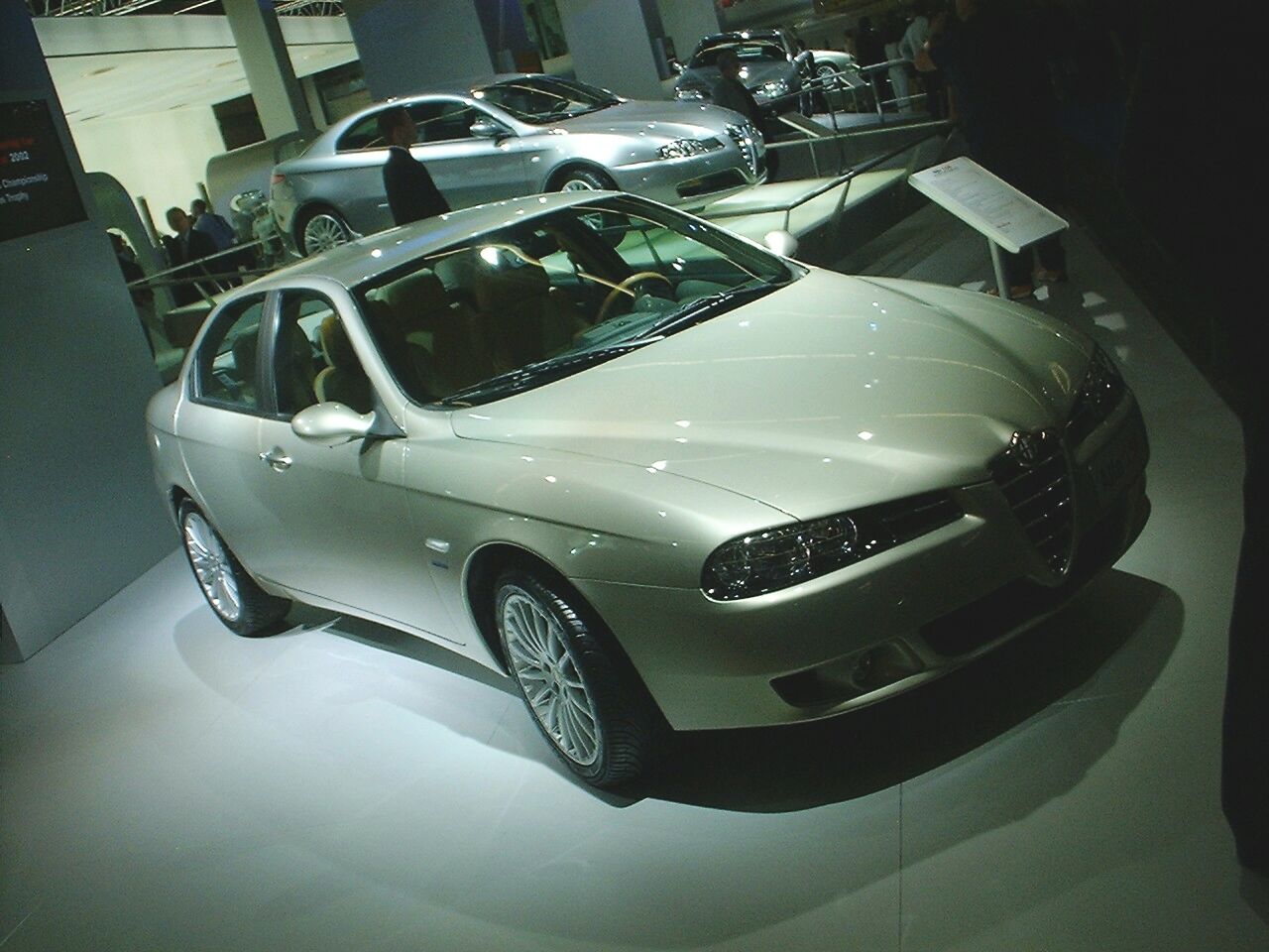 Facelifted Alfa Romeo 156 at the 2003 Frankfurt Motor Show