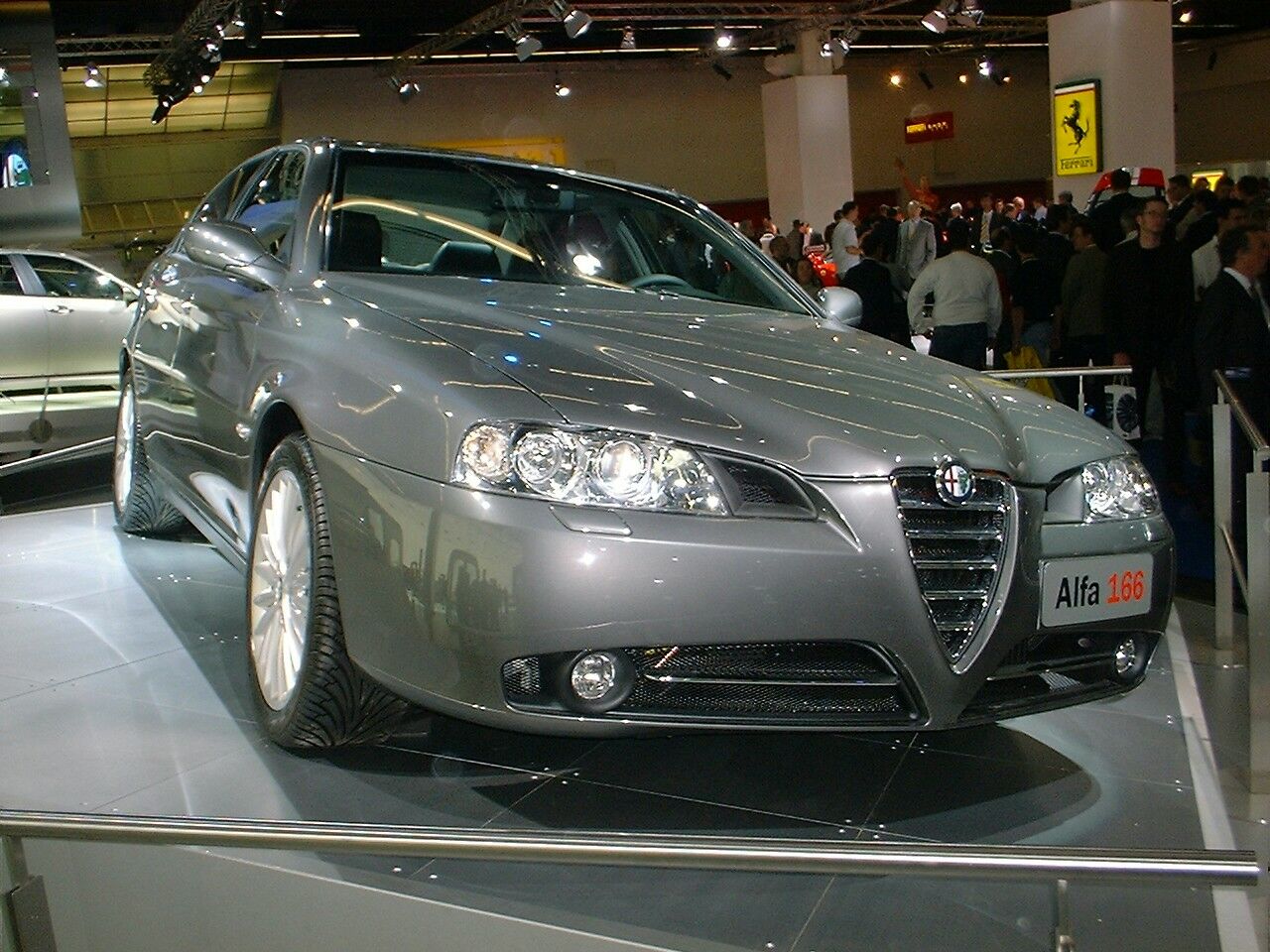 Facelifted Alfa Romeo 166 at the 2003 Frankfurt Motor Show