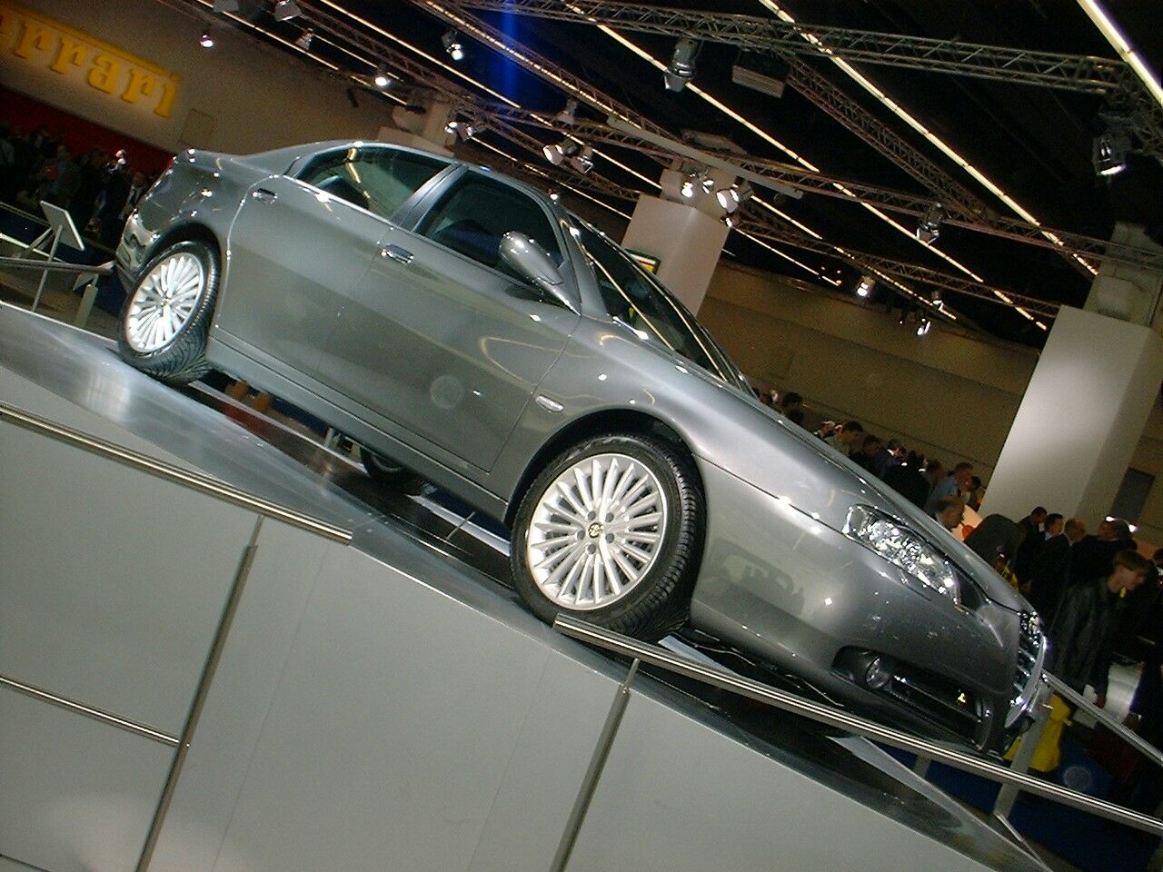 Facelifted Alfa Romeo 166 at the 2003 Frankfurt Motor Show