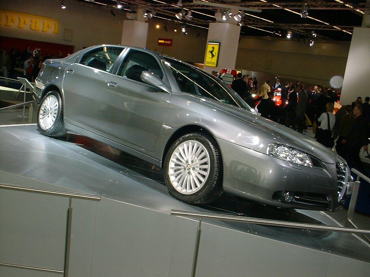 Facelifted Alfa Romeo 166 at the 2003 Frankfurt Motor Show