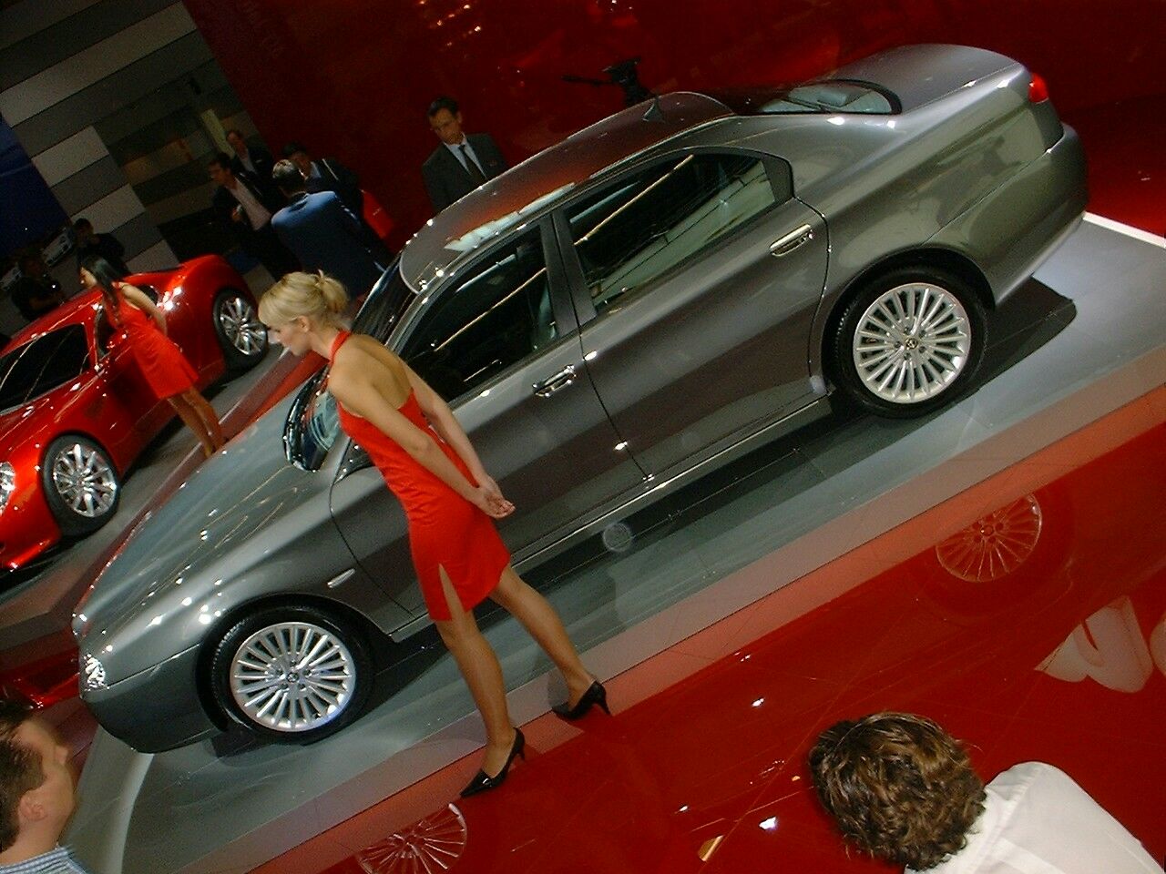 Facelifted Alfa Romeo 166 at the 2003 Frankfurt Motor Show
