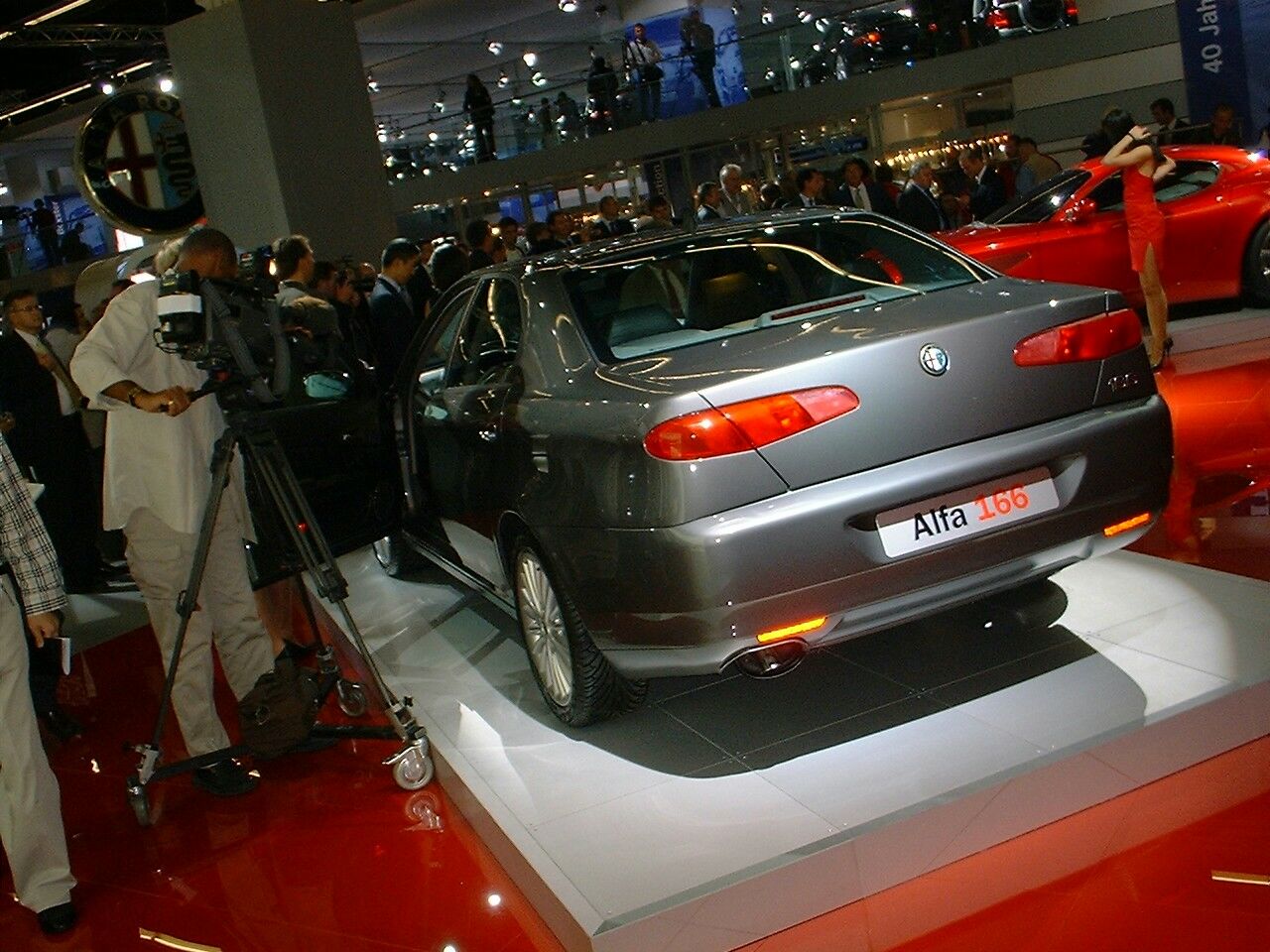 Facelifted Alfa Romeo 166 at the 2003 Frankfurt Motor Show