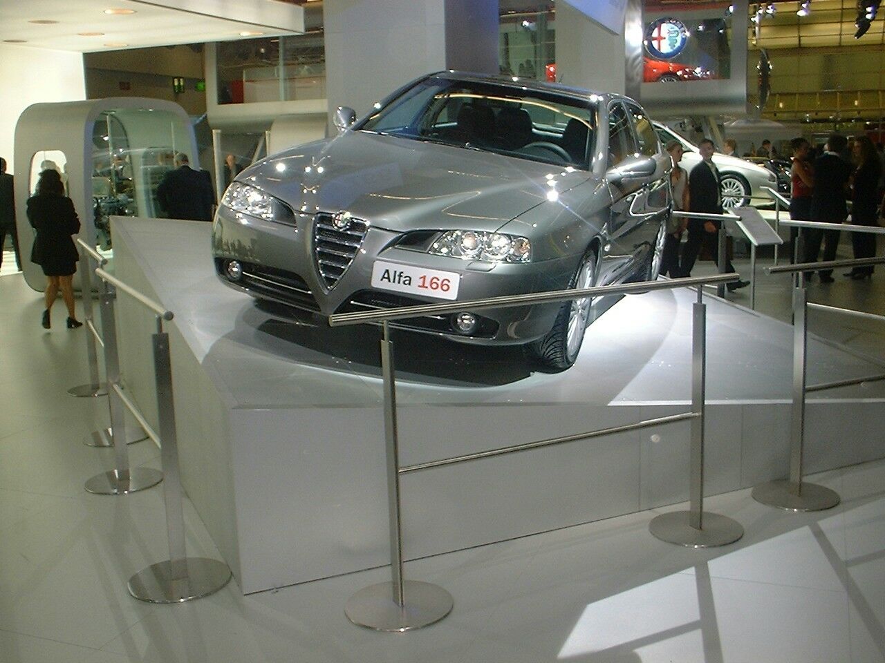 Facelifted Alfa Romeo 166 at the 2003 Frankfurt Motor Show