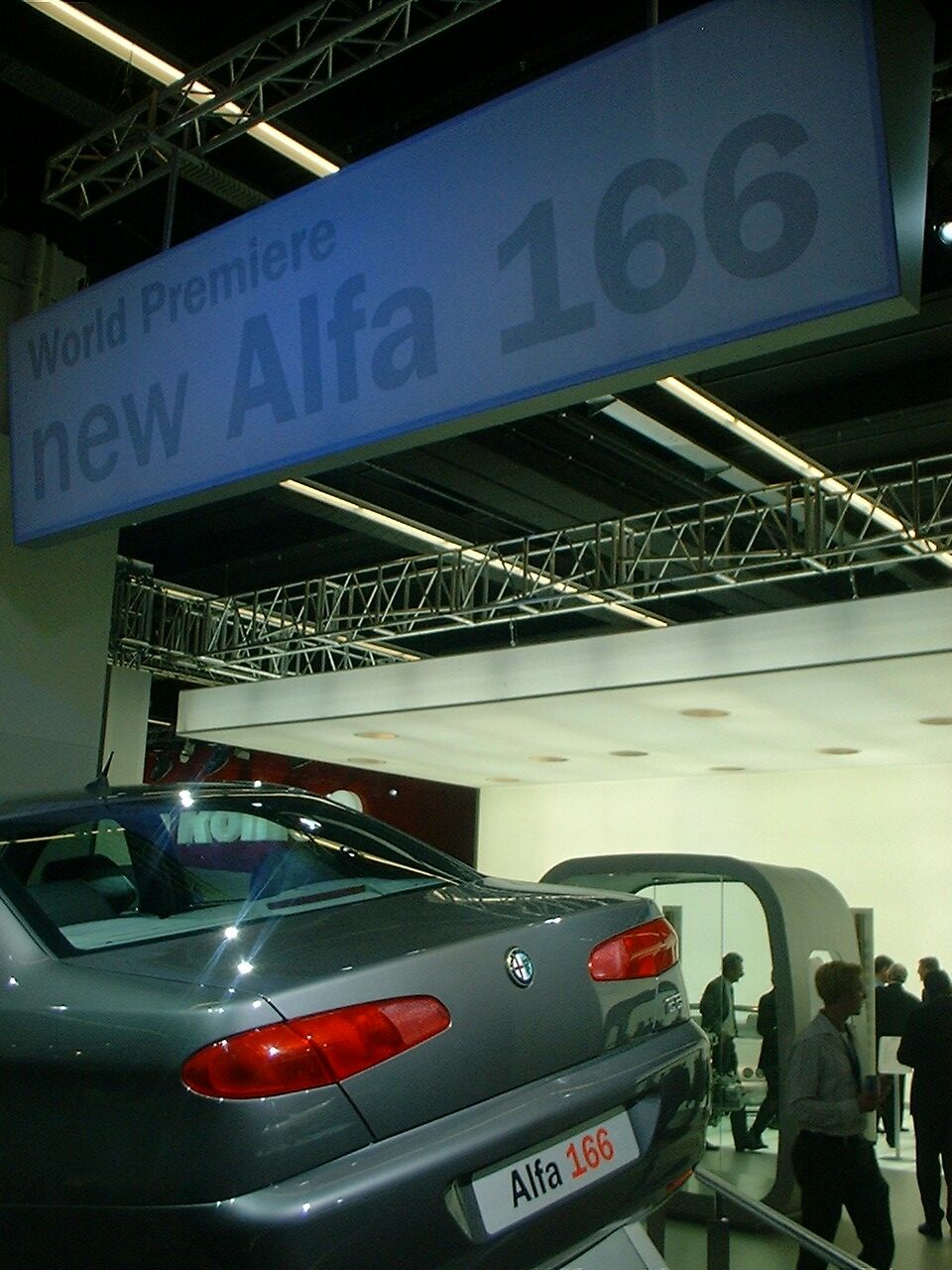 Facelifted Alfa Romeo 166 at the 2003 Frankfurt Motor Show