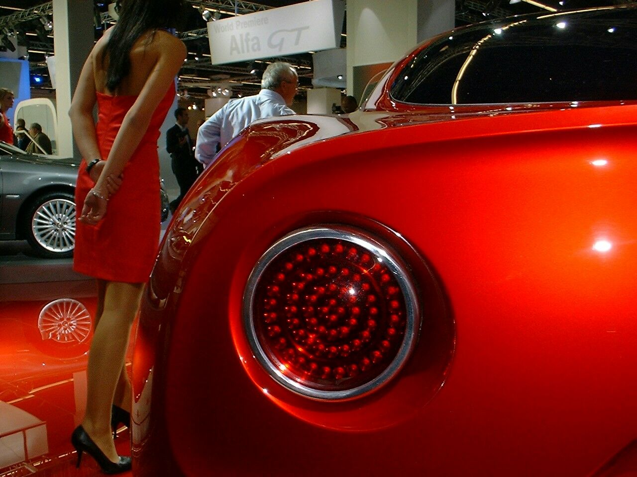 Alfa Romeo 8c Competizione is unveiled at the 2003 Frankfurt Motor Show