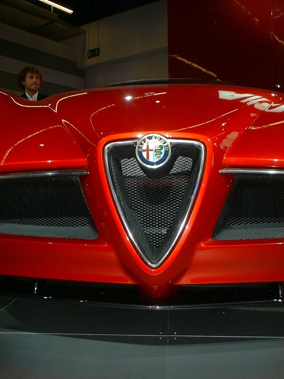 Alfa Romeo 8c Competizione is unveiled at the 2003 Frankfurt Motor Show