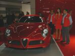 click here to view this image of the Alfa Romeo 8c Competizione in high resolution