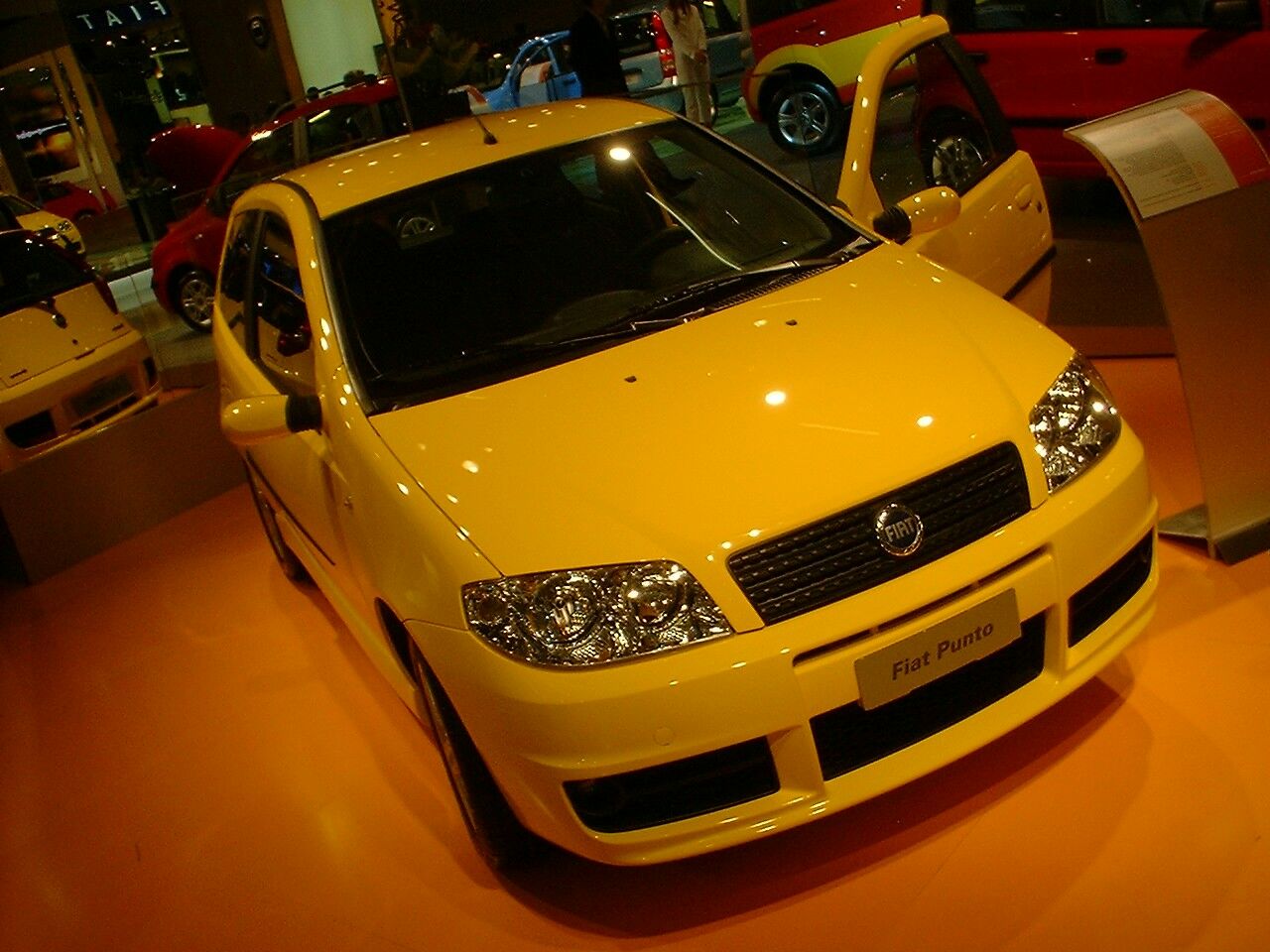 Fiat Punto Sporting at the 2003 Frankfurt IAA