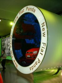 Click here to view this image of new Fiat Panda at the Frankfurt Motor Show in high resolution