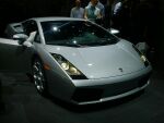 Click here to view this image of the Lamborghini Gallardo at the 2003 Frankfurt Motor Show in high resolution